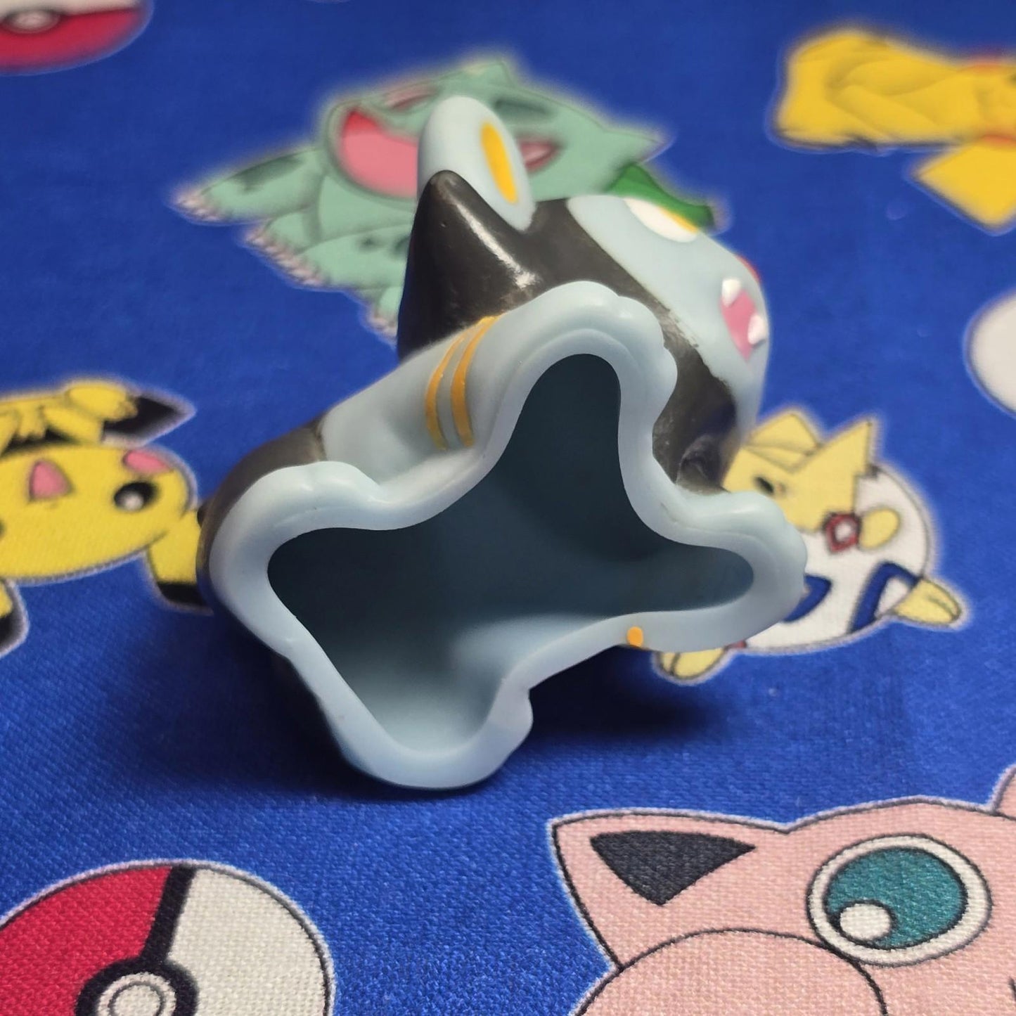 Pokemon Luxio Figure Finger Puppet 2008 Nintendo Bandai PVC Japan US Seller