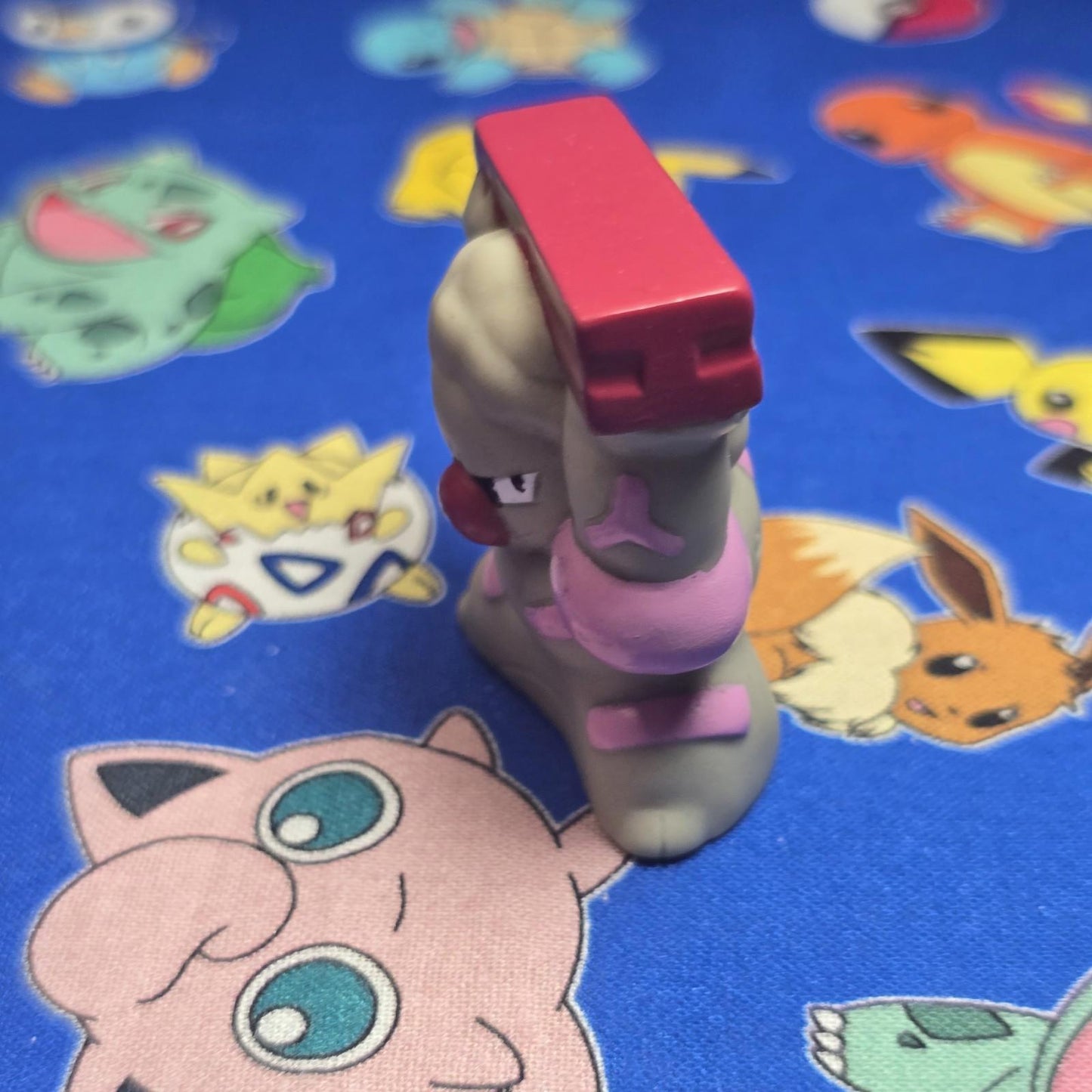 Pokemon Gurdurr Figure Finger Puppet 2011 Nintendo Bandai PVC Japan USA Seller