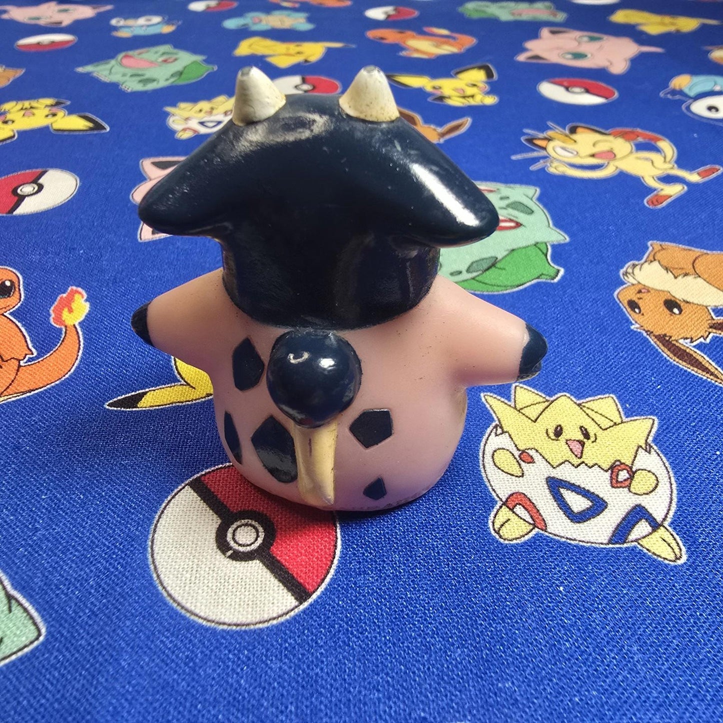 Pokemon Milktank Figure Finger Puppet 2000 Nintendo Bandai PVC Vintage Japan USA