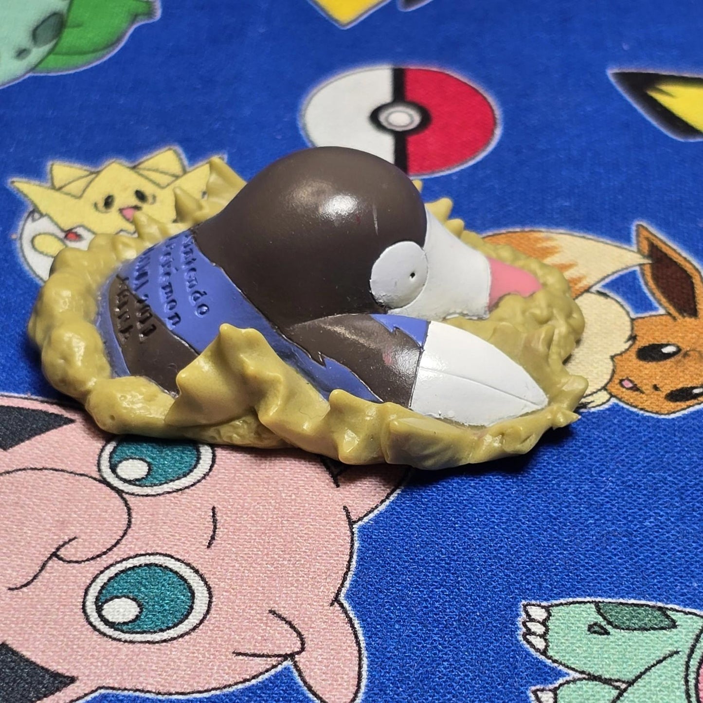 Pokemon Drilbur Figure Finger Puppet 2011 Nintendo Bandai PVC Japan USA Seller