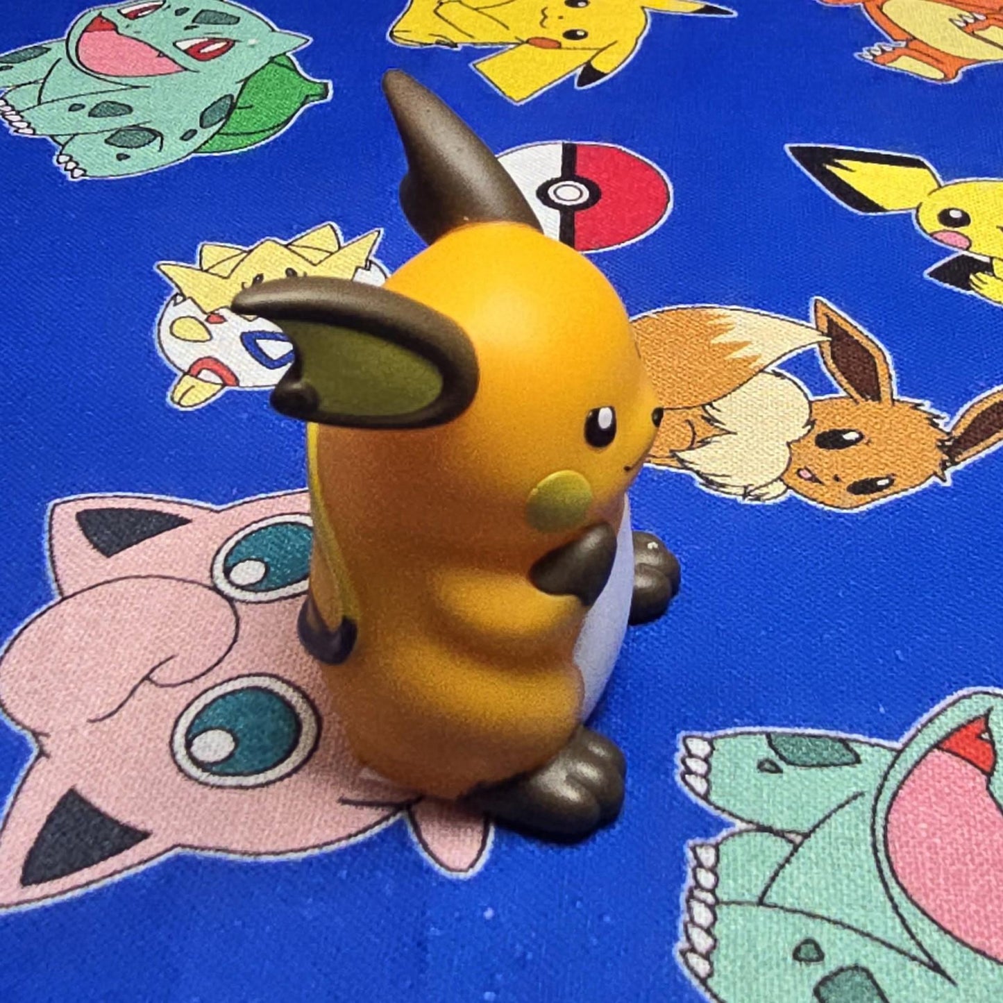 Pokemon Raichu Figure Finger Puppet 2023 Nintendo PVC Bandai Japan USA Seller