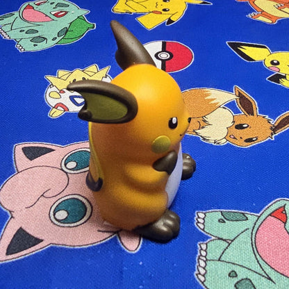 Pokemon Raichu Figure Finger Puppet 2023 Nintendo PVC Bandai Japan USA Seller