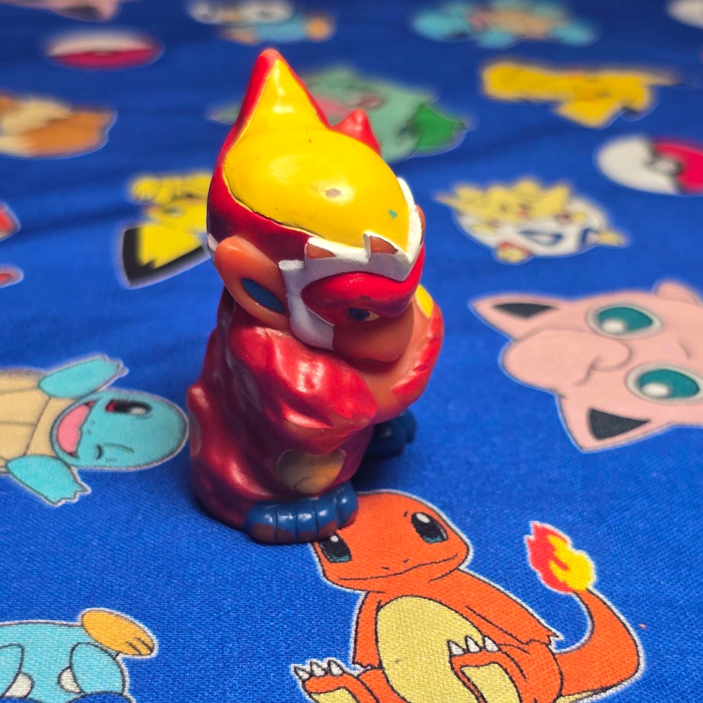 Pokemon Infernape Figure Finger Puppet 2008 Nintendo Bandai PVC Japan USA Seller