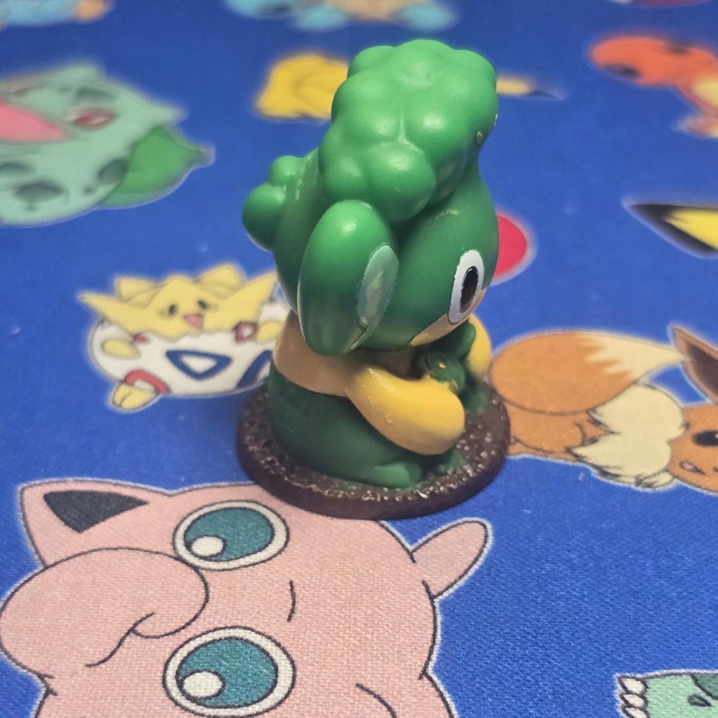 Pokemon Pansage Figure Finger Puppet 2011 Nintendo Bandai PVC Japan USA Seller