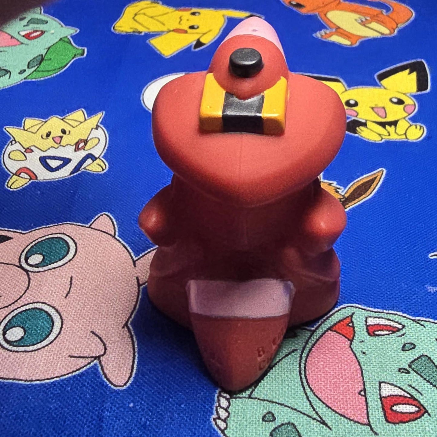 Pokemon Genesect Shiny Figure Finger Puppet 2012 Nintendo Bandai PVC Japan USA