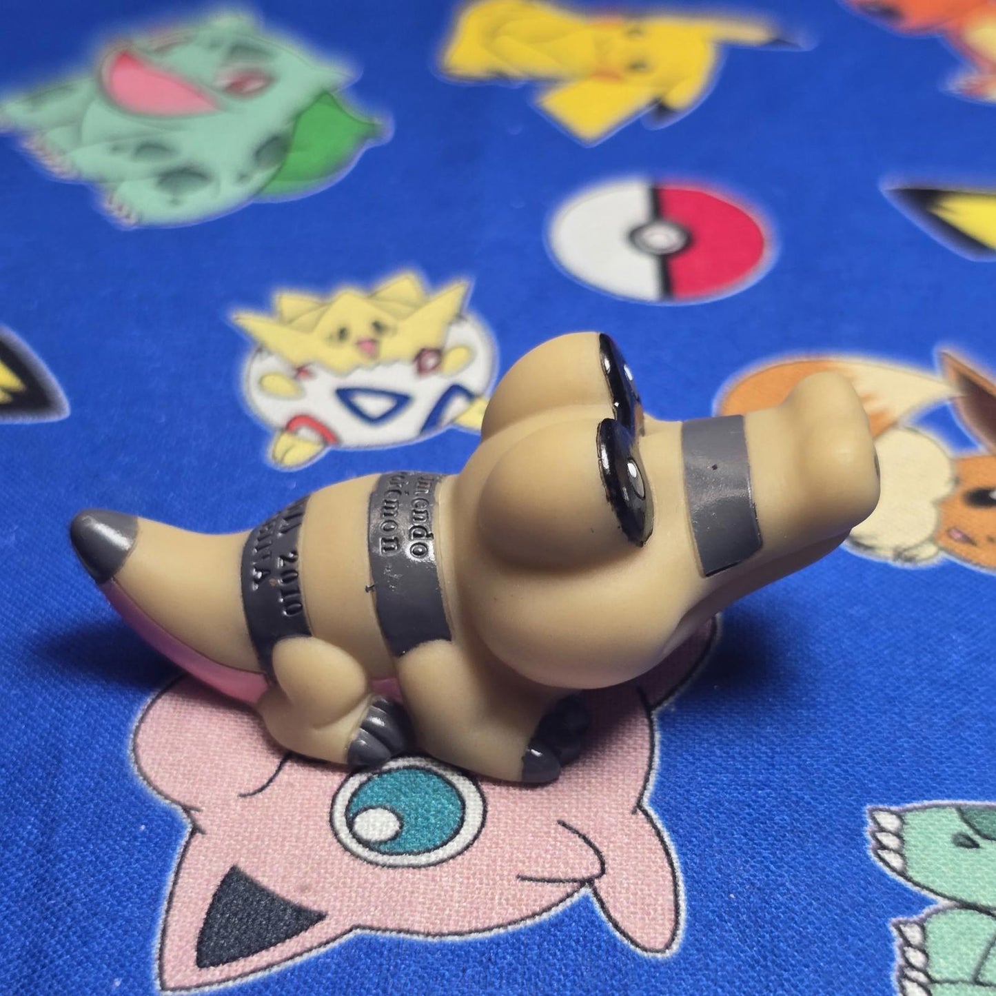 Pokemon Sandile Figure Finger Puppet 2010 Nintendo Bandai PVC Japan USA Seller