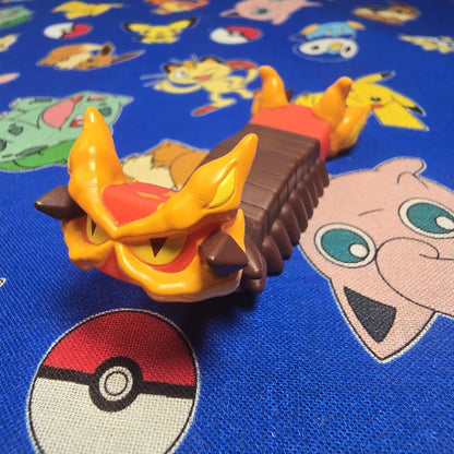 Pokemon Centiskorch Figure Finger Puppet 2022 Nintendo Bandai PVC Japan US Stock