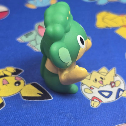 Pokemon Pansage Figure Finger Puppet 2010 Nintendo Bandai PVC Japan USA Seller