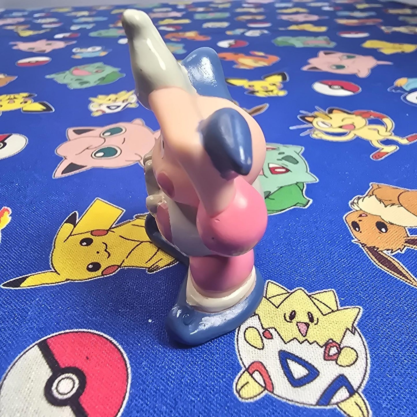 Pokemon Mr Mime Light Figure Finger Puppet 1998 Nintendo Bandai Vintage Japan US