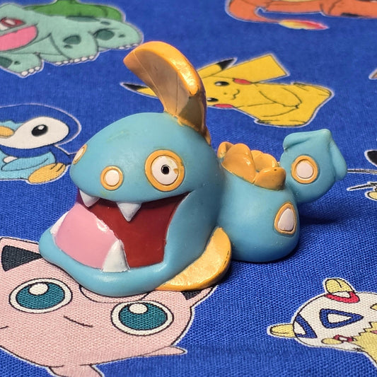 Pokemon Huntail Figure Finger Puppet 2004 Nintendo Bandai Vintage PVC Japan US