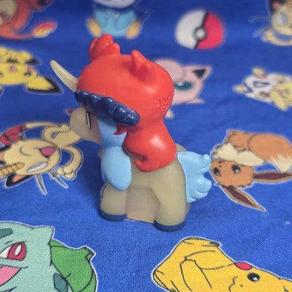 Pokemon Keldeo Clear Figure Finger Puppet 2012 Nintendo Bandai Japan USA Seller
