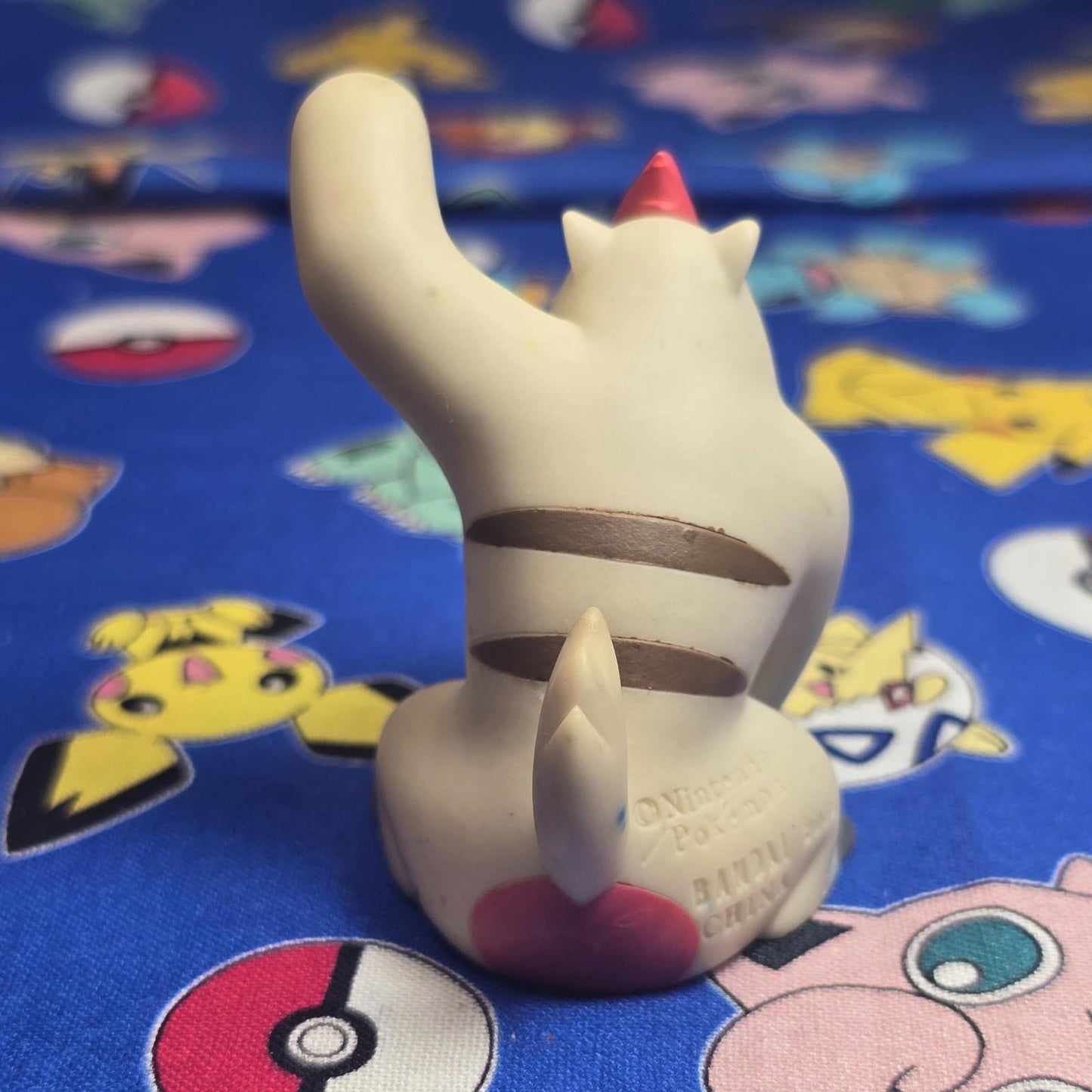 Pokemon Vigoroth Figure Finger Puppet 2006 Nintendo Bandai PVC Vintage Japan US