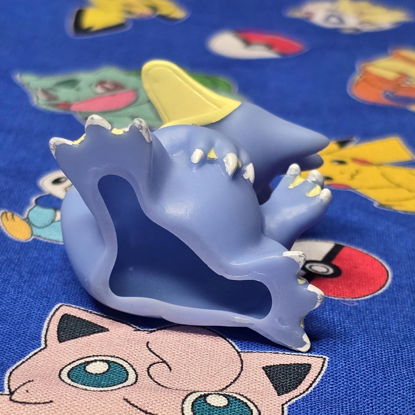Pokemon Golduck Figure Finger Puppet 2006 Nintendo Bandai PVC Japan USA Seller