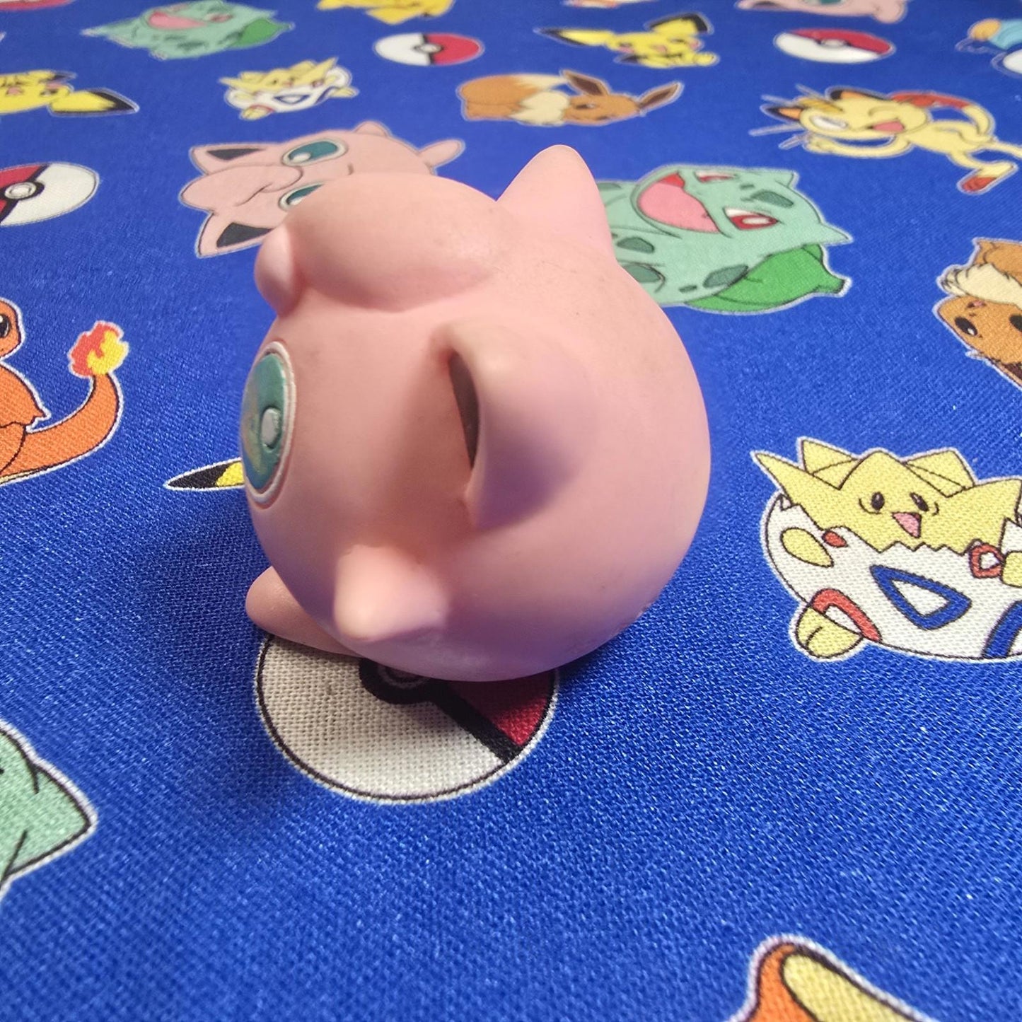Pokemon Jigglypuff Figure Finger Puppet 1998 Nintendo Bandai Vintage Japan USA