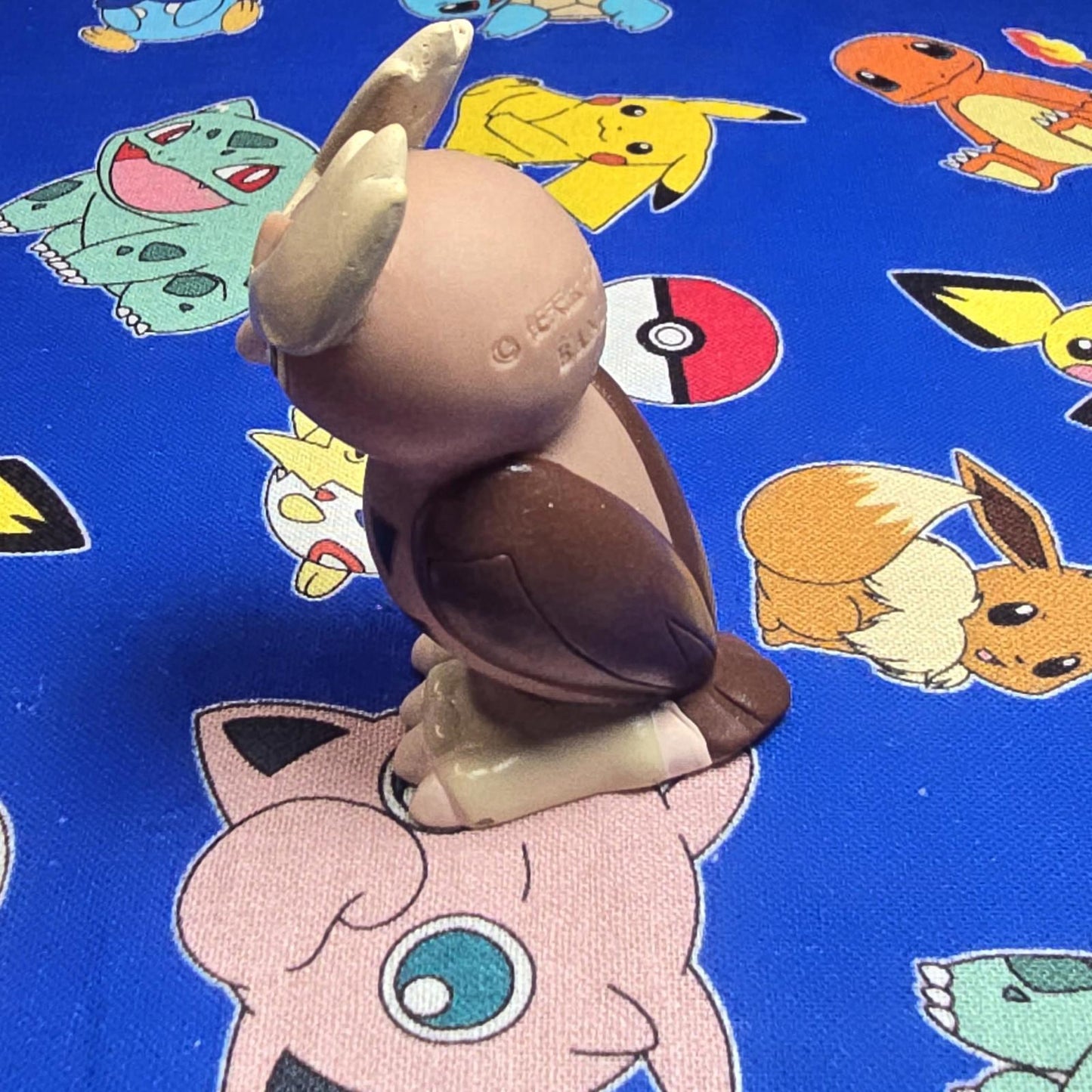 Pokemon Noctowl Figure Finger Puppet 2000 Nintendo Bandai PVC Vintage Japan US