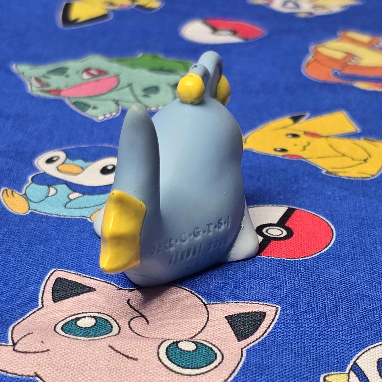 Pokemon Lanturn Figure Finger Puppet 2001 Nintendo Bandai Vintage PVC Japan USA