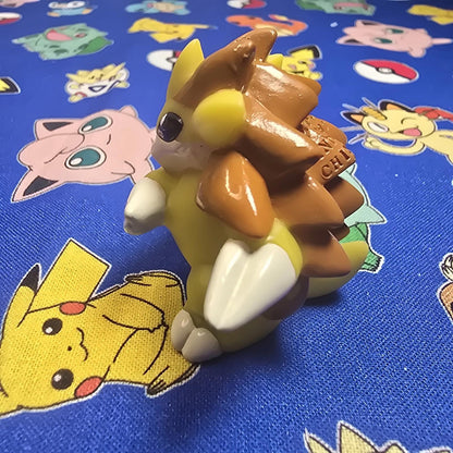 Pokemon Sandslash Dark Figure Finger Puppet 1997 Bandai Nintendo PVC Vintage USA