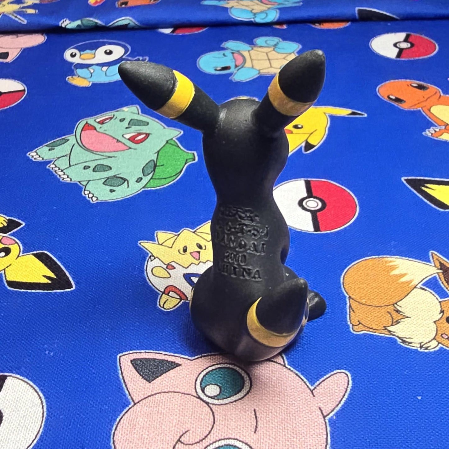 Pokemon Umbreon Figure Finger Puppet 2000 Nintendo Bandai PVC Vintage Japan US
