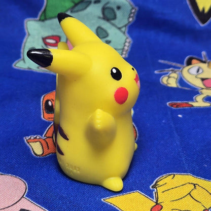 Pokemon Pikachu Happy Figure Finger Puppet 2012 Nintendo Bandai Japan USA Seller