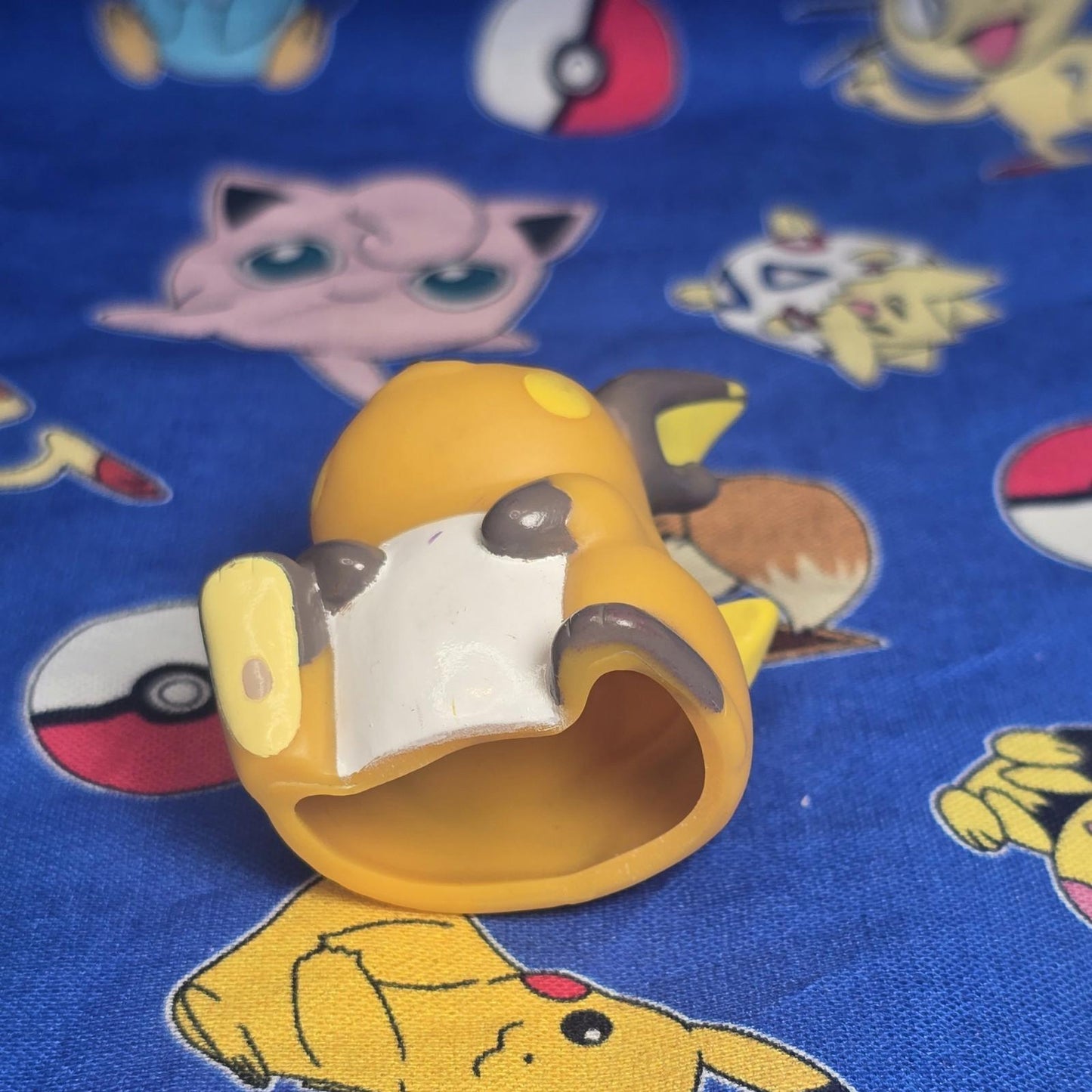 Pokemon Raichu Figure Finger Puppet 2014 Nintendo Bandai Japan PVC USA Seller
