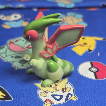 Pokemon Flygon Figure Finger Puppet 2003 Nintendo Bandai Vintage PVC Japan USA