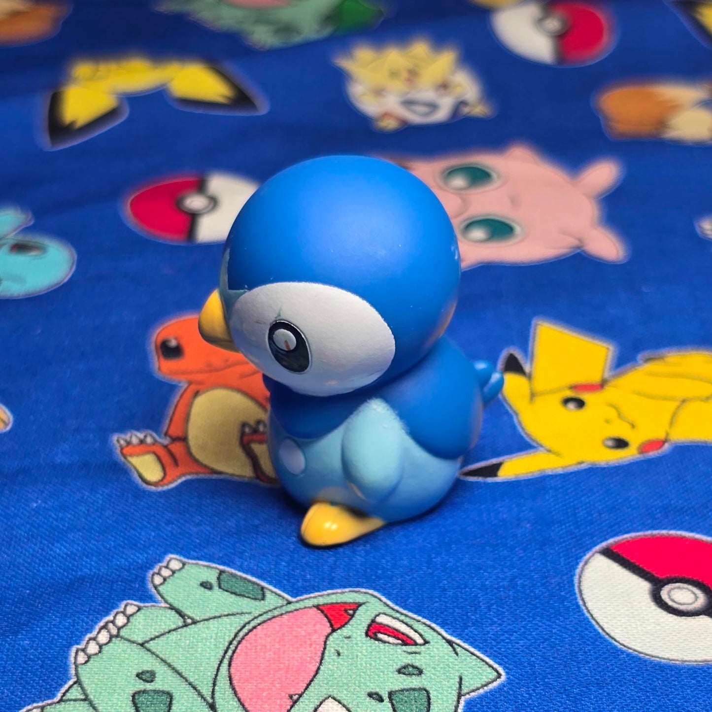 Pokemon Piplup Figure Finger Puppets 2006 Nintendo Bandai PVC Japan USA Seller