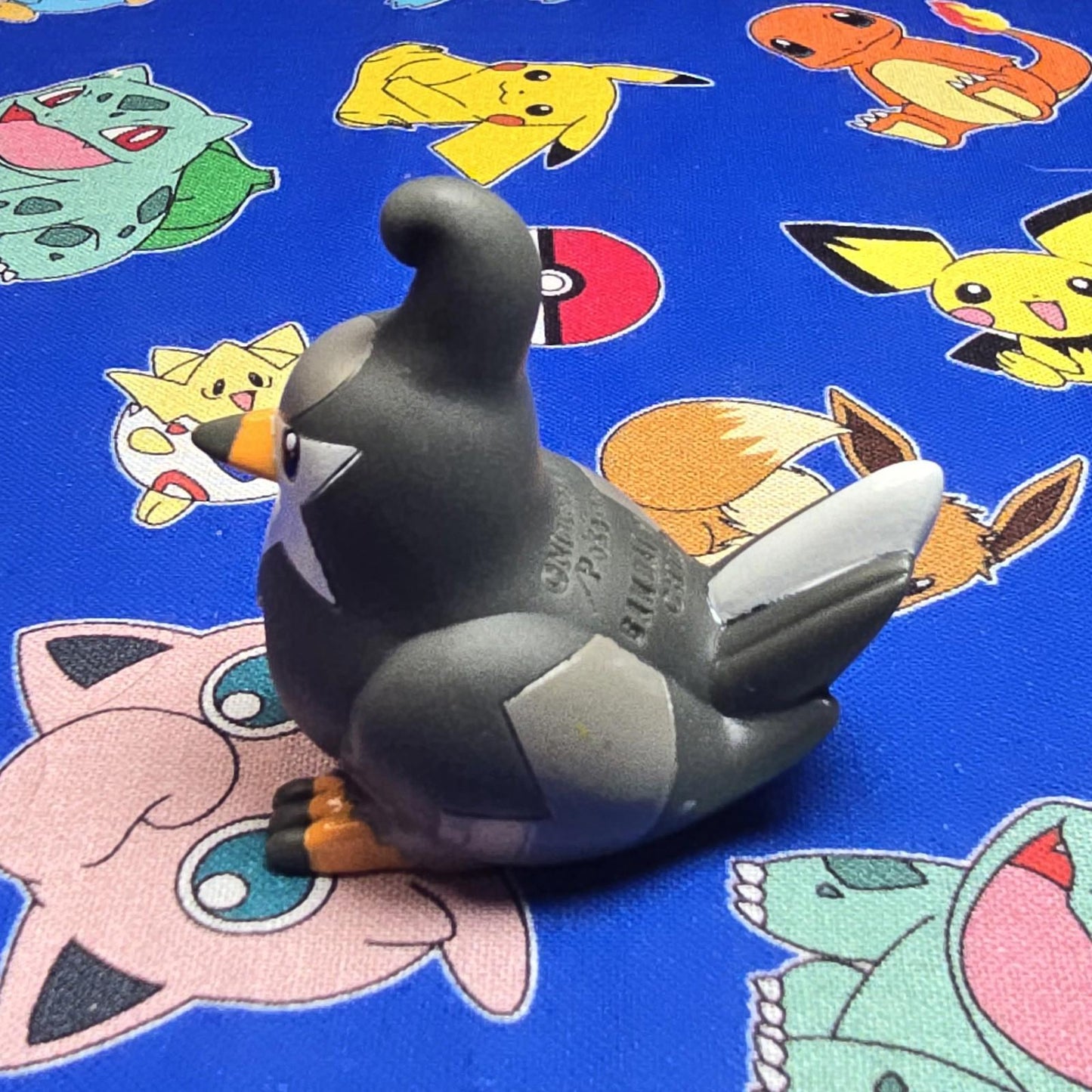 Pokemon Staravia Figure Finger Puppet 2006 Nintendo Bandai PVC Vintage Japan USA