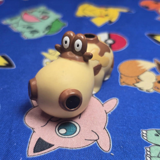 Pokemon Hippopotas Figure Finger Puppet 2007 Nintendo Bandai Japan USA Seller