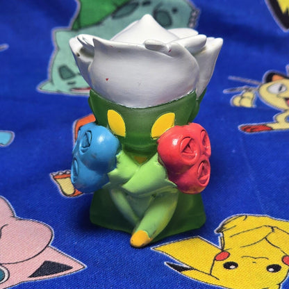 Pokemon Roserade Clear Figure Finger Puppet 2006 Nintendo PVC Bandai Japan USA