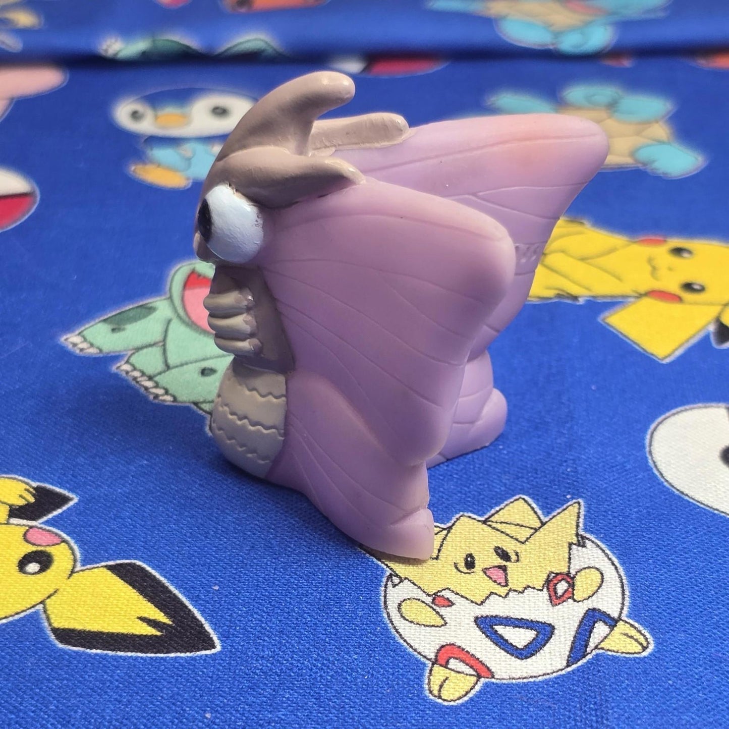 Pokemon Venomoth Light Figure Finger Puppet 1998 Nintendo Bandai PVC Vintage USA