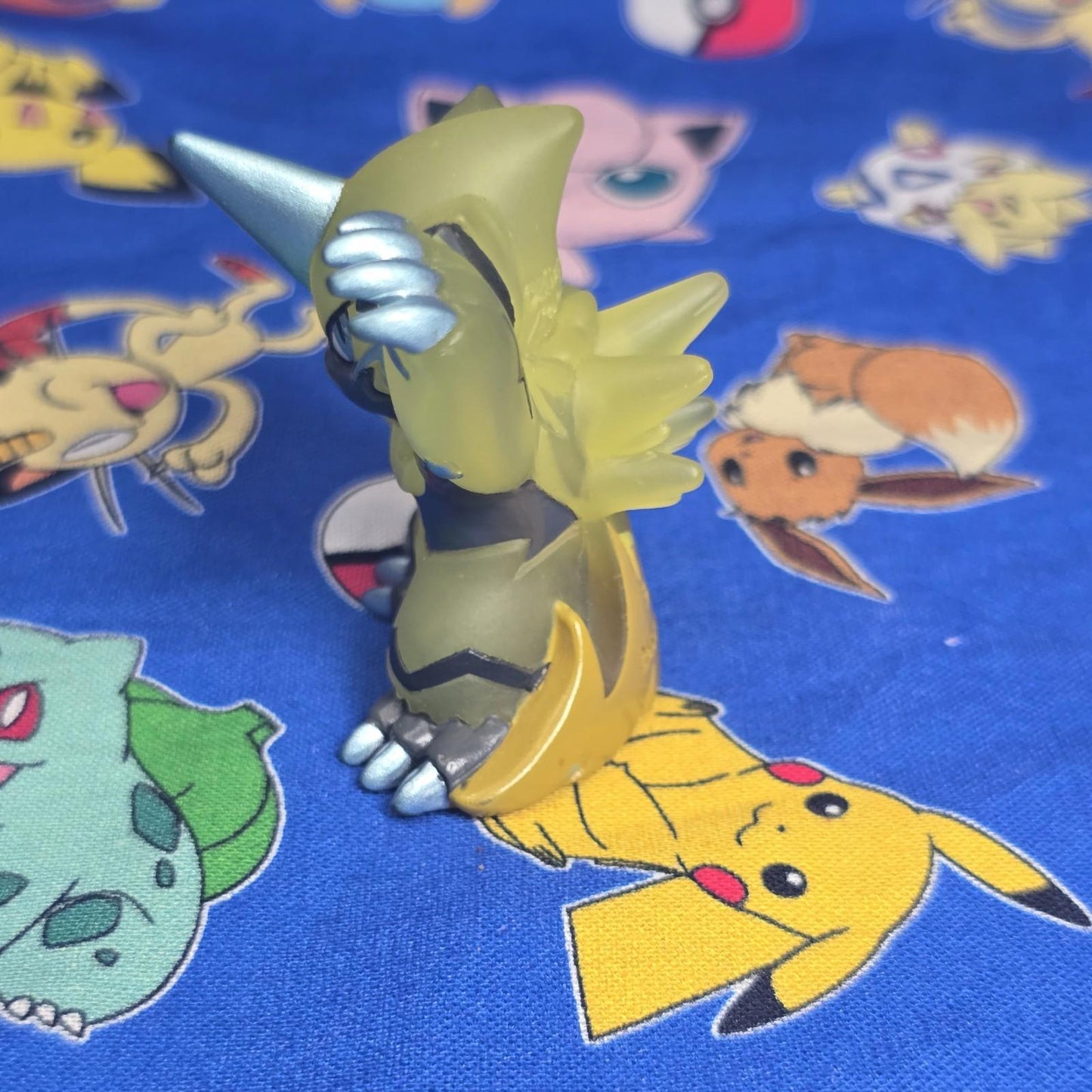 Pokemon Zeraora Clear Figure Finger Puppet 2025 Nintendo Bandai Japan USA Seller