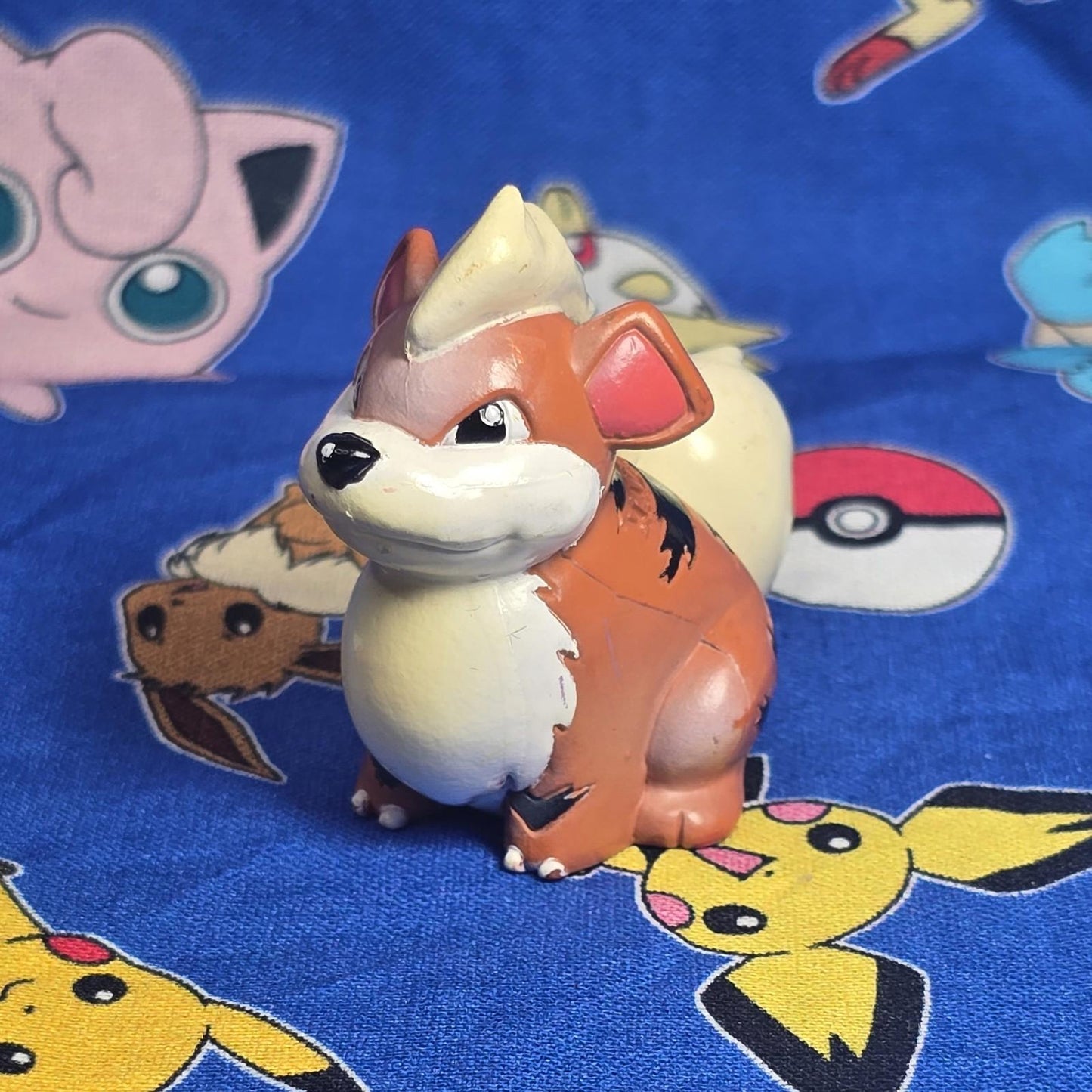 Pokemon Growlithe Tomy Authentic Figure Moncolle Japan Monster Collection Takara