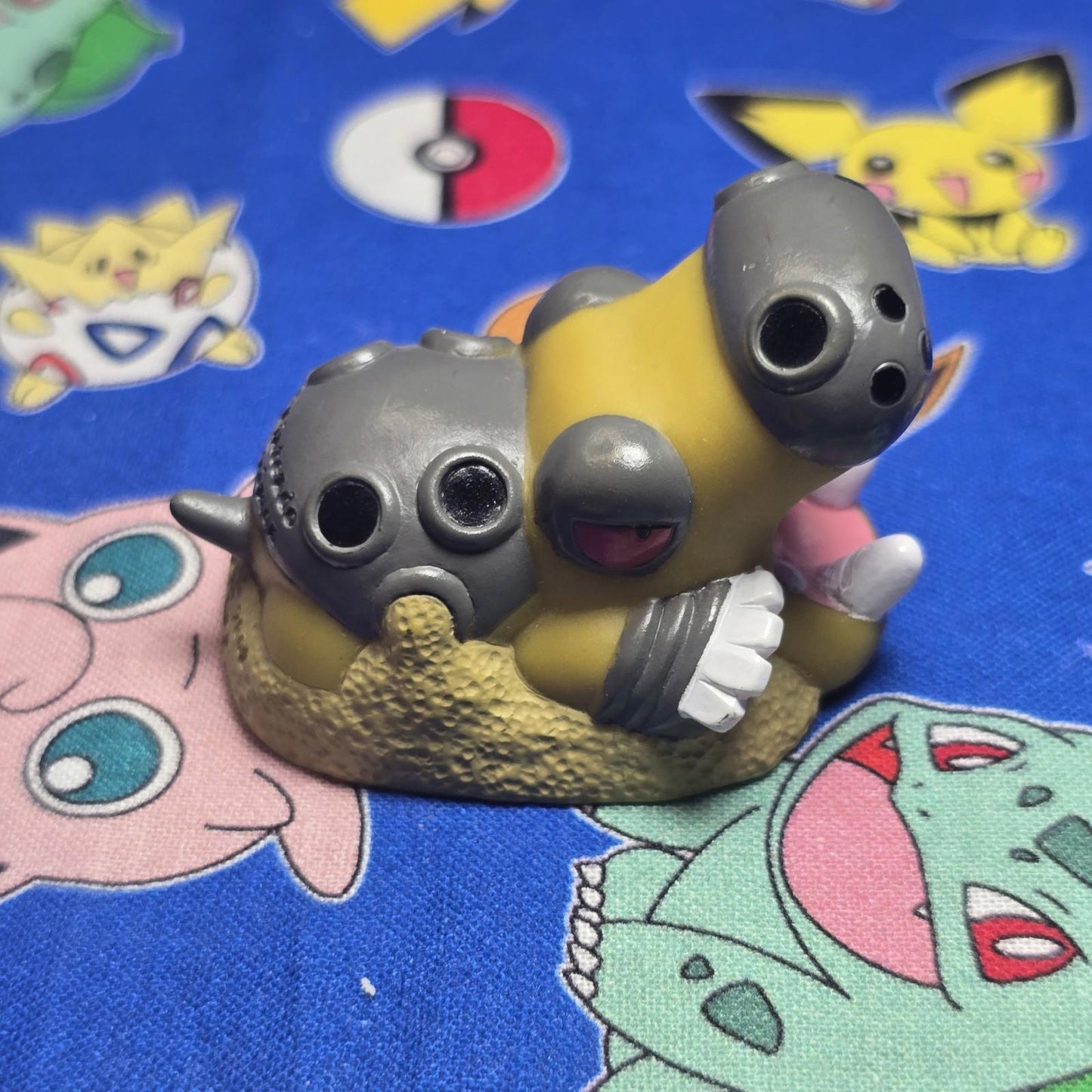 Pokemon Hippowdon Figure Finger Puppet 2008 Nintendo Bandai Japan PVC USA Seller