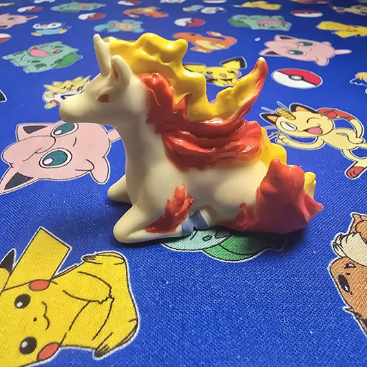 Pokemon Rapidash Figure Finger Puppet 1997 Bandai Nintendo PVC Vintage Japan USA