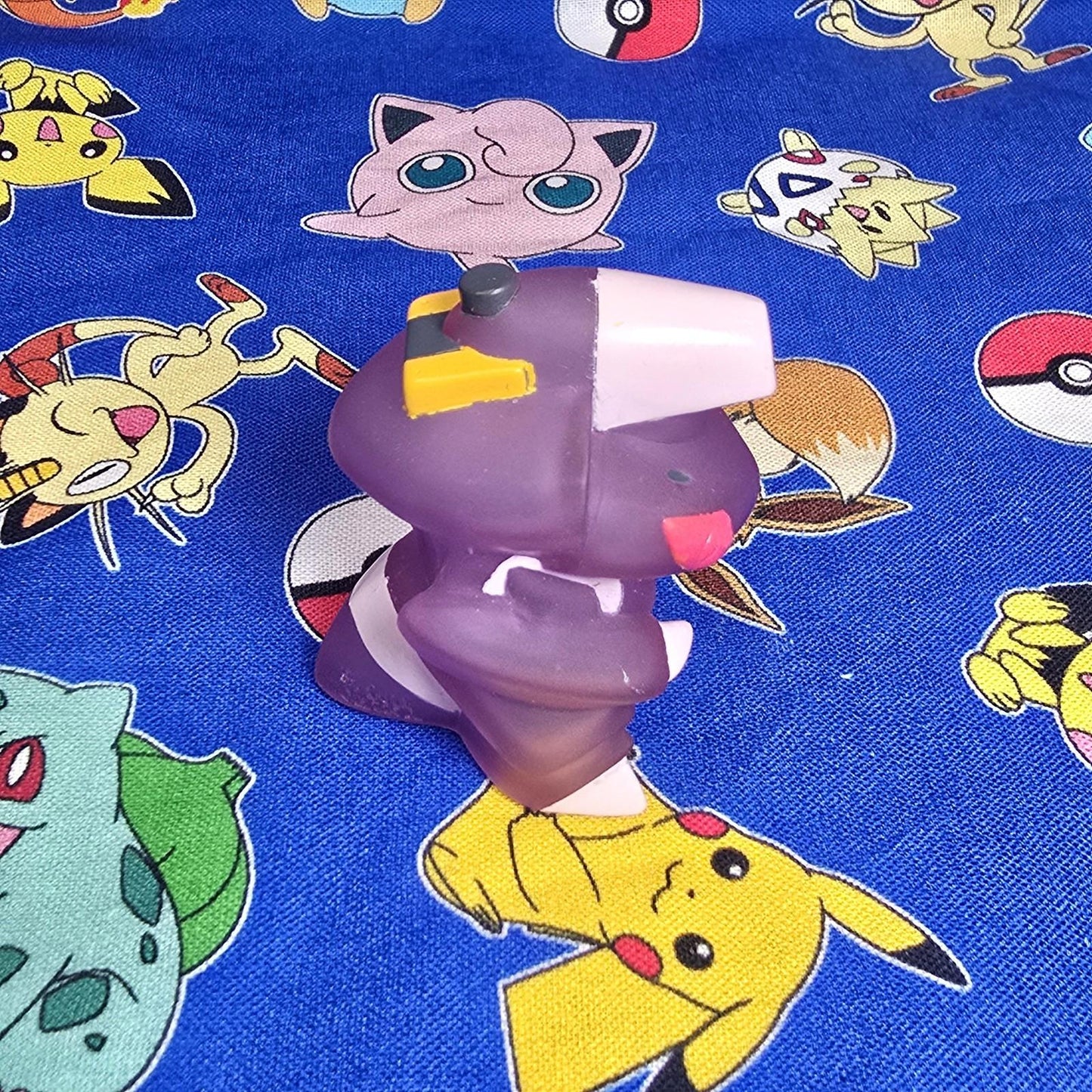 Pokemon Genesect Clear Figure Finger Puppet 2012 Nintendo Bandai Japan US Seller