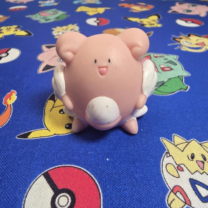 Pokemon Blissey Figure Finger Puppet 2000 Nintendo Bandai PVC Vintage Japan USA