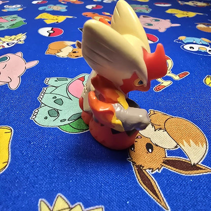 Pokemon Mega Blaziken Figure Finger Puppet 2013 Nintendo Bandai Japan US Seller