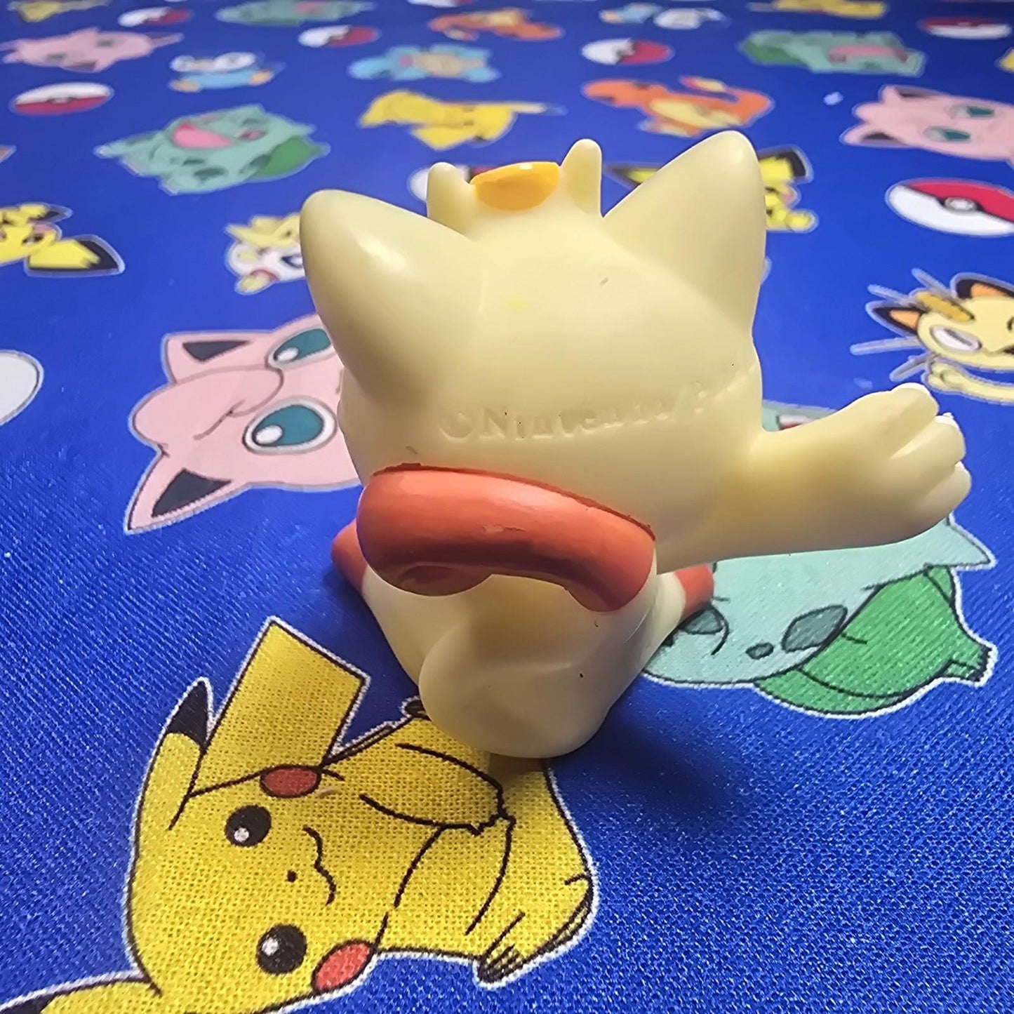 Pokemon Meowth Figure Finger Puppet 2005 Nintendo Bandai PVC Vintage Japan US