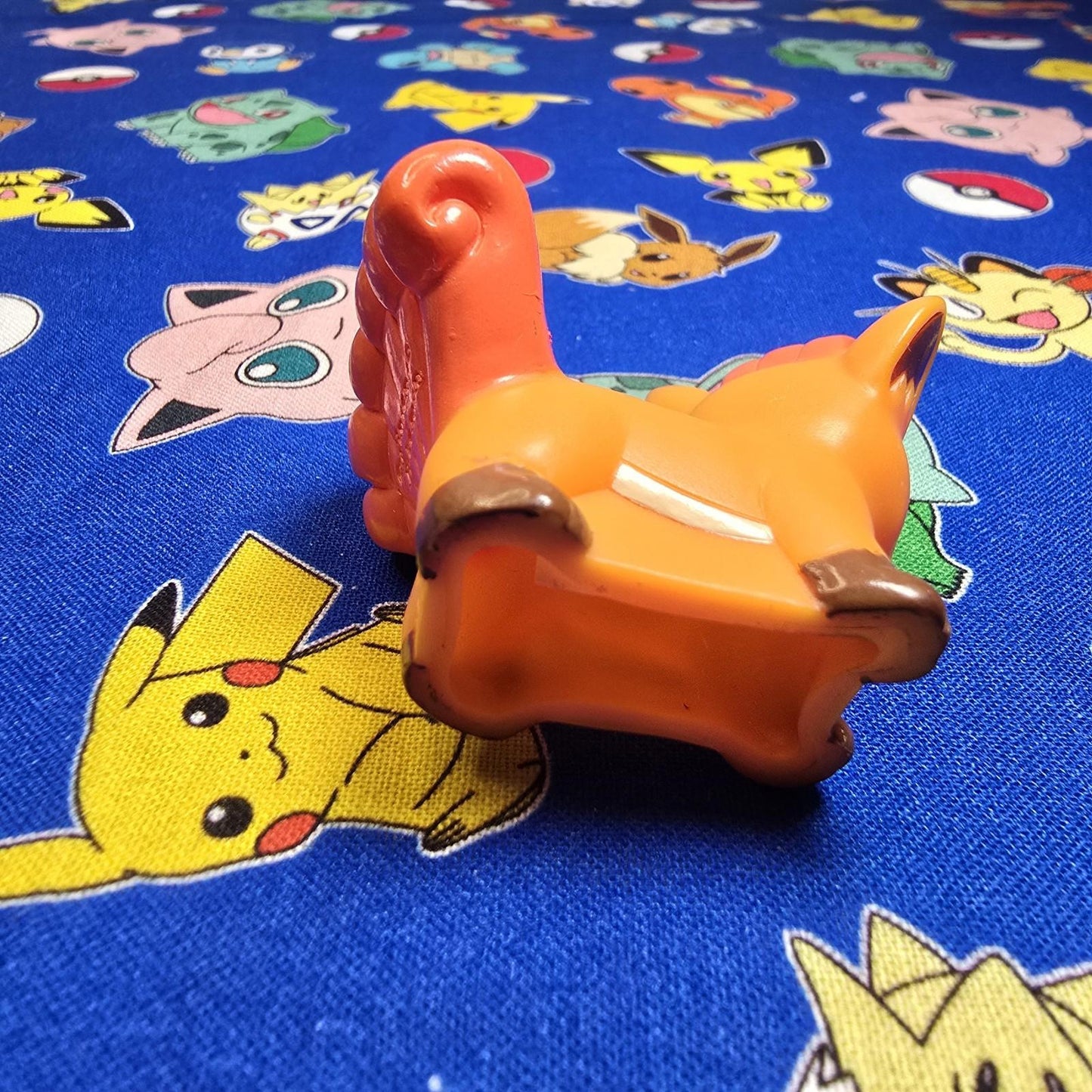 Pokemon Vulpix Figure Finger Puppet 2009 Nintendo Bandai PVC Japan US Seller