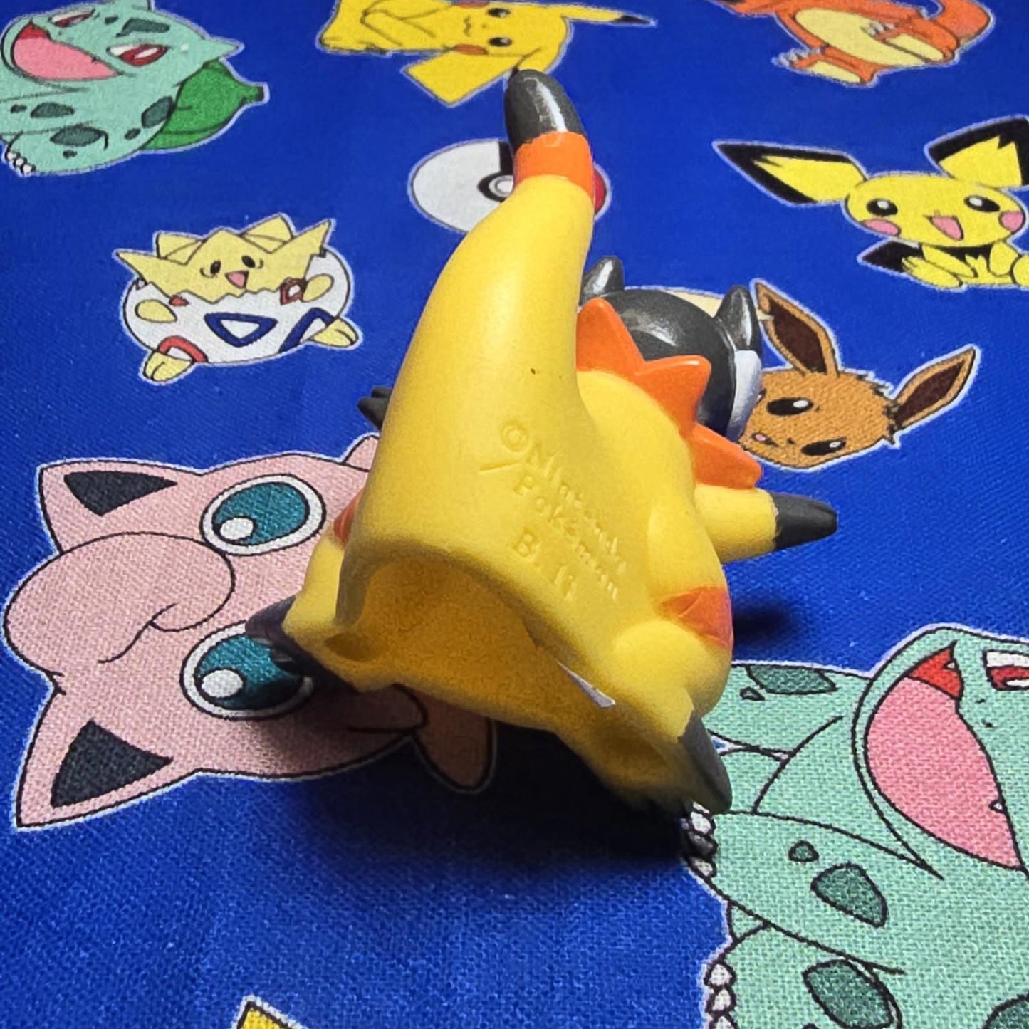 Pokemon Heliolisk Figure Finger Puppet 2013 Nintendo Bandai PVC Japan USA Seller