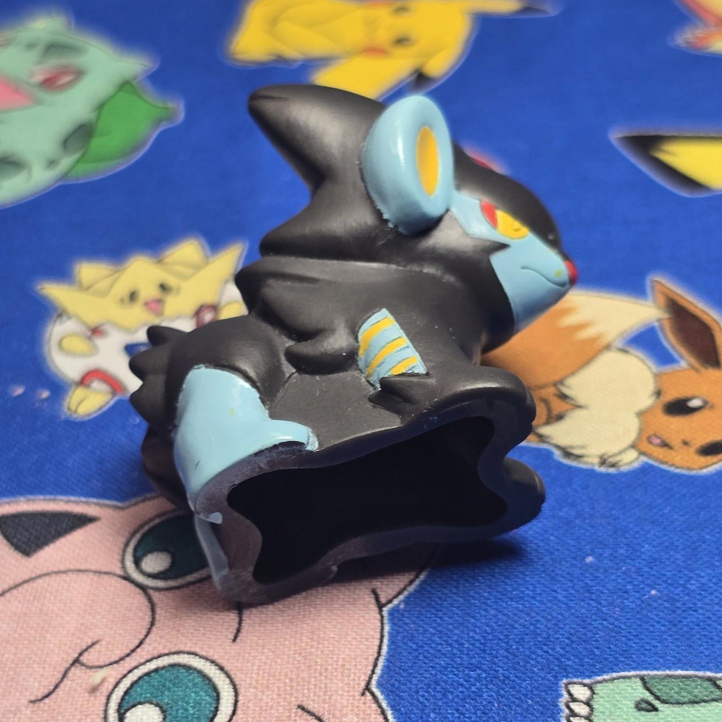Pokemon Luxray Figure Finger Puppet 2007 Nintendo Bandai PVC Japan USA Seller