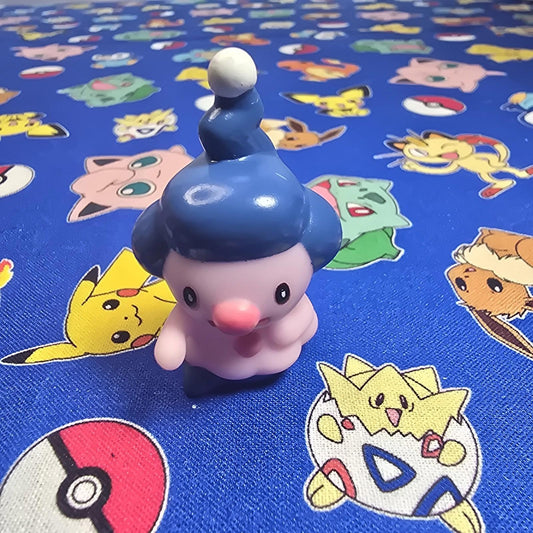 Pokemon Mime Jr Figure Finger Puppet 2006 Nintendo Bandai PVC Vintage Japan USA