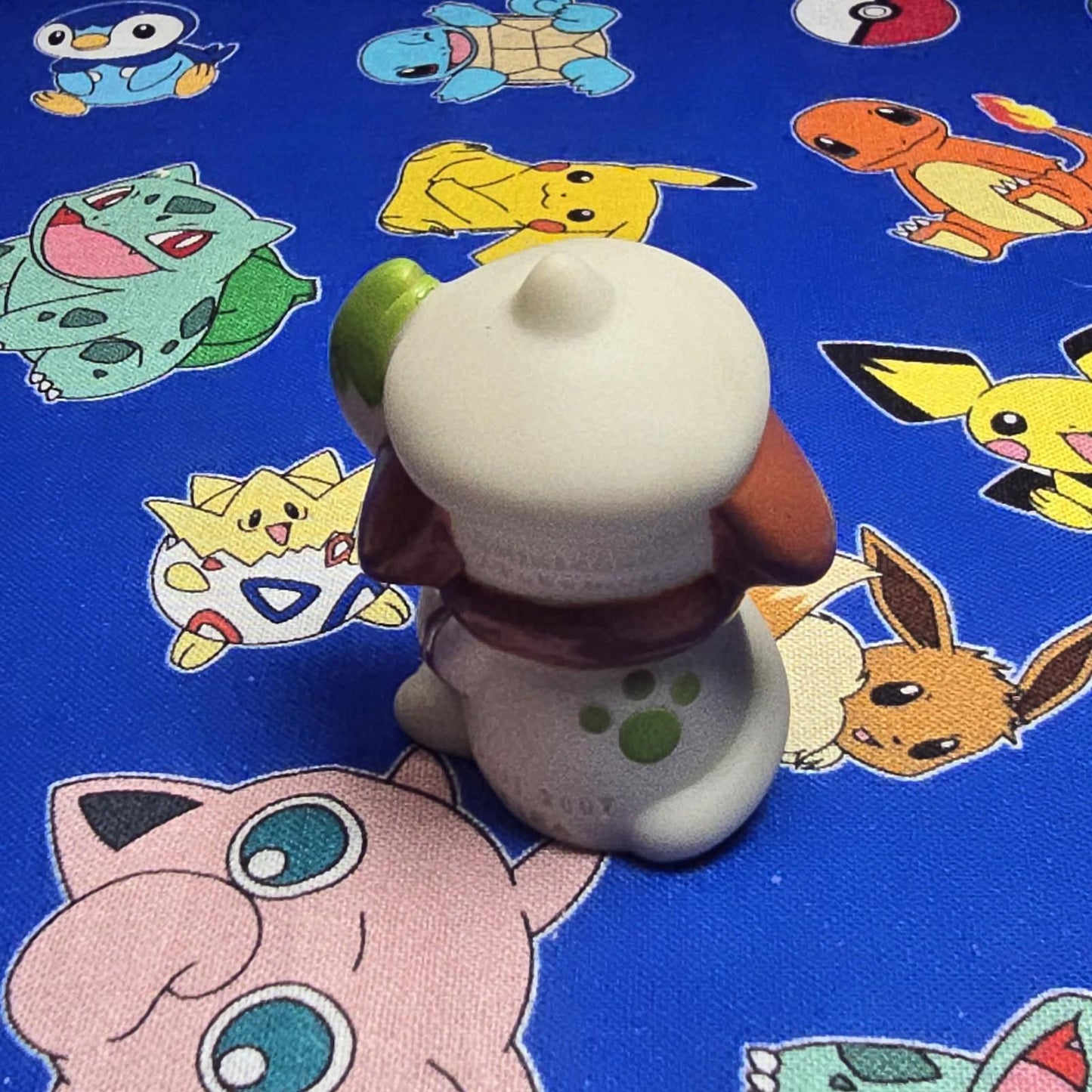 Pokemon Smeargle Figure Finger Puppet 2007 Nintendo Bandai PVC Japan USA Seller