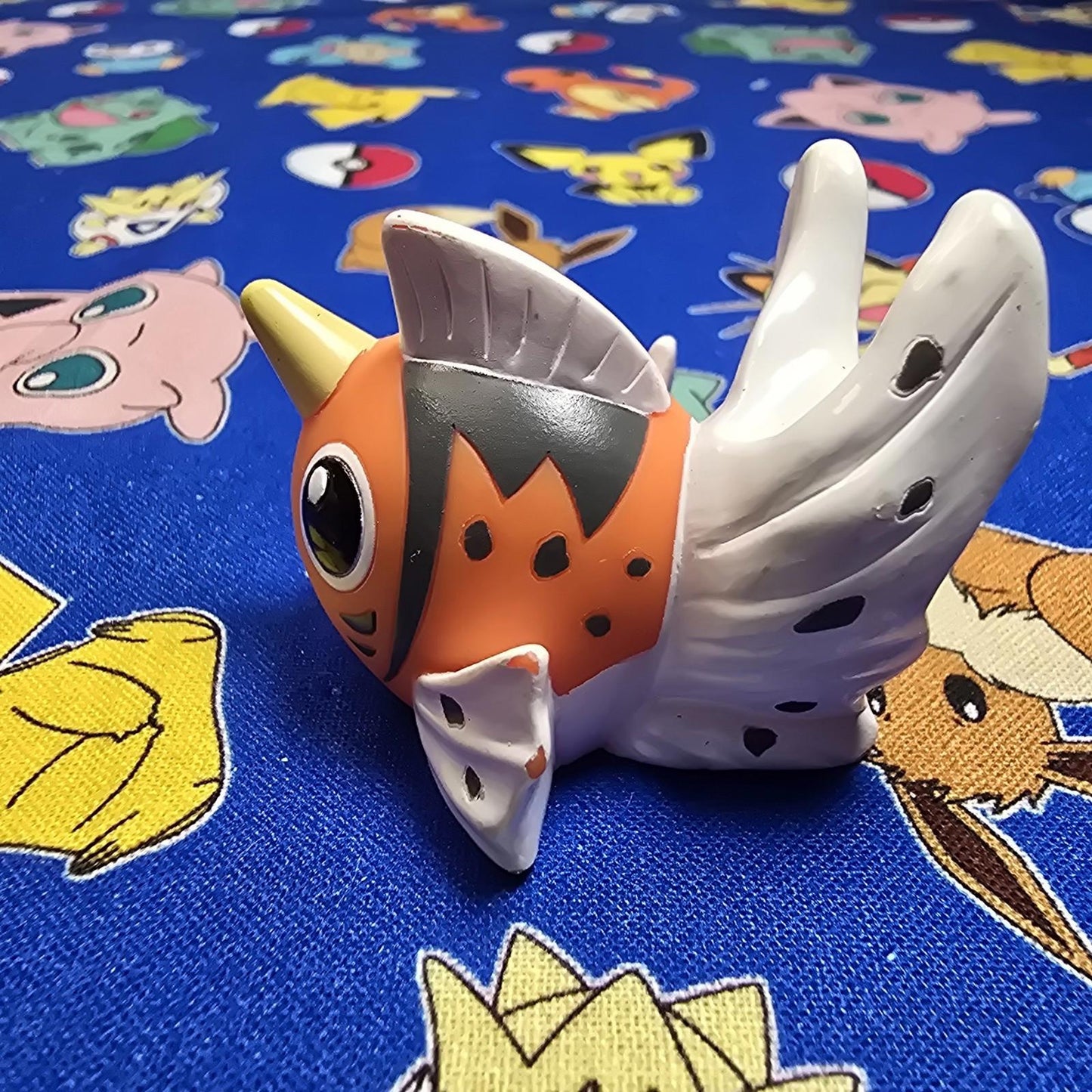 Pokemon Seaking Figure Finger Puppet 2006 Nintendo Bandai PVC Japan US Seller