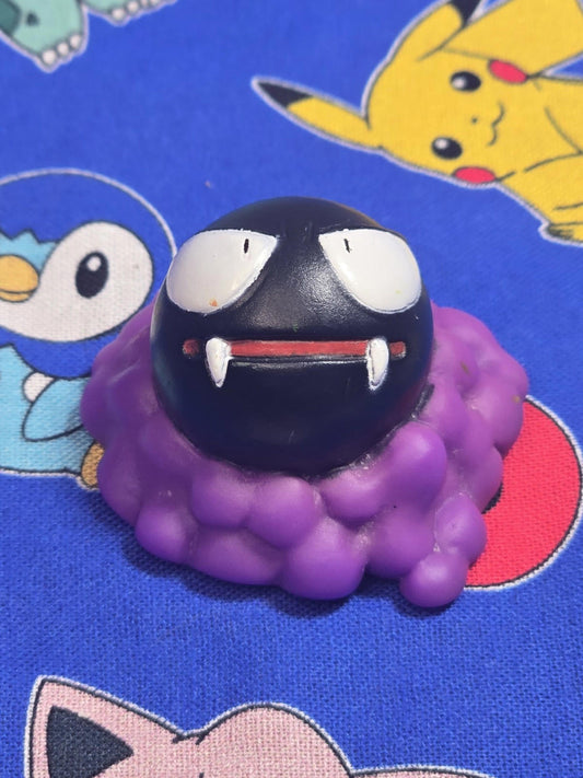 Pokemon Gastly Figure Finger Puppet 1997 Nintendo Bandai Japan Vintage US Seller
