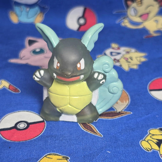 Pokemon Wartortle Clear Figure Finger Puppet 1996 Nintendo Bandai PVC Japan USA