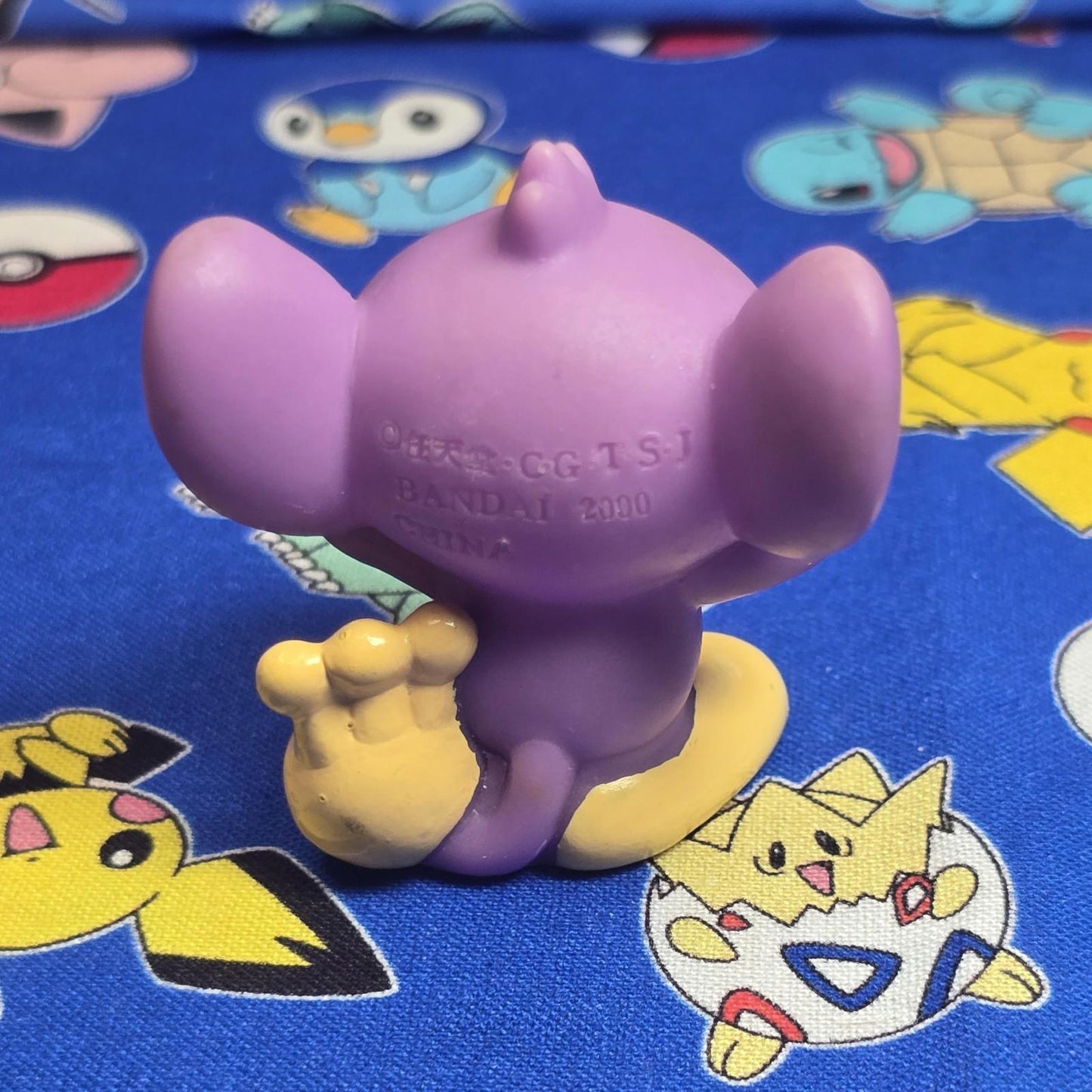 Pokemon Aipom Figure Finger Puppet 2000 Nintendo Bandai Vintage Japan USA Seller