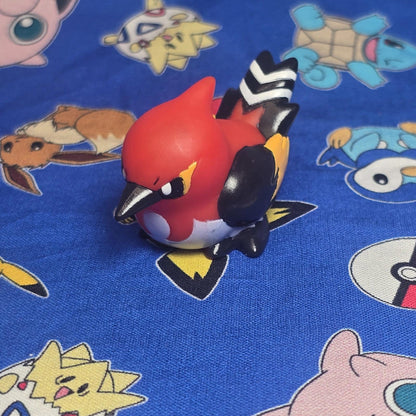 Pokemon Fletchinder Figure Finger Puppet 2014 Nintendo Bandai Japan USA Seller