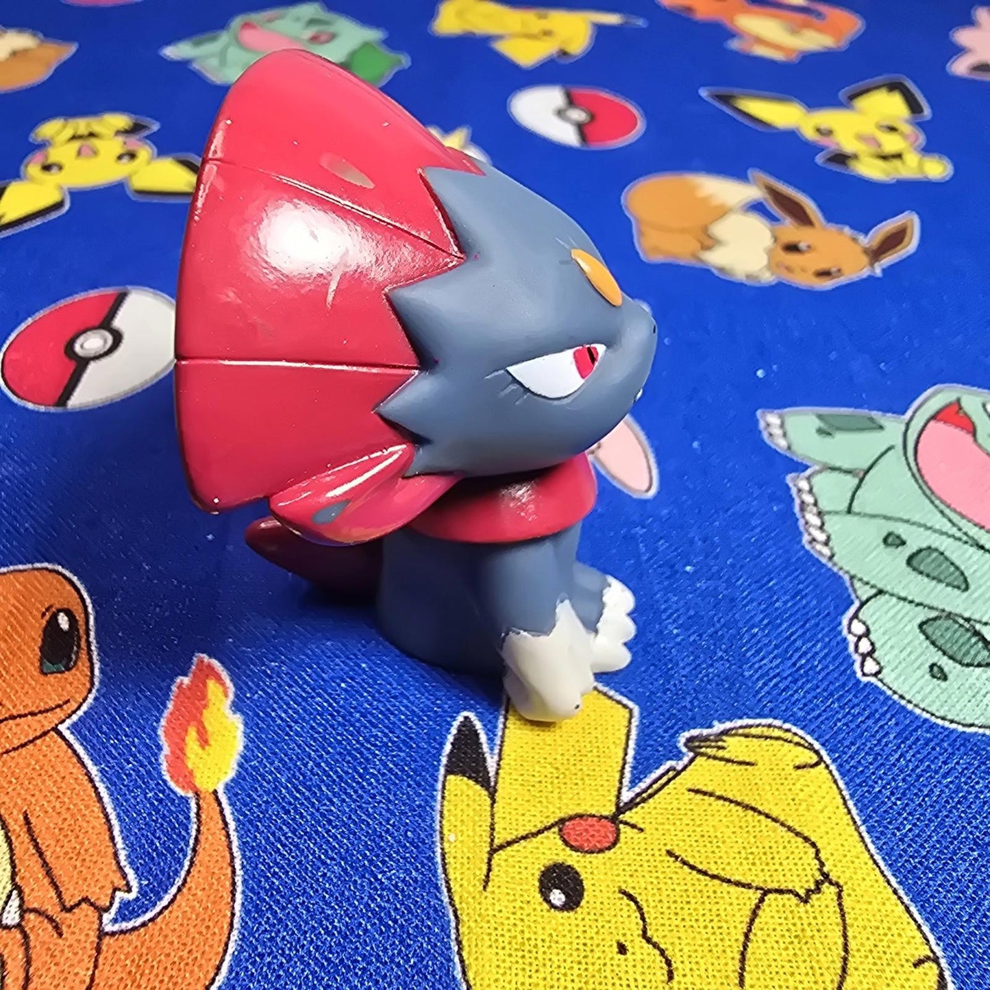 Pokemon Weavile Figure Finger Puppet 2007 Nintendo Bandai PVC Japan USA Seller