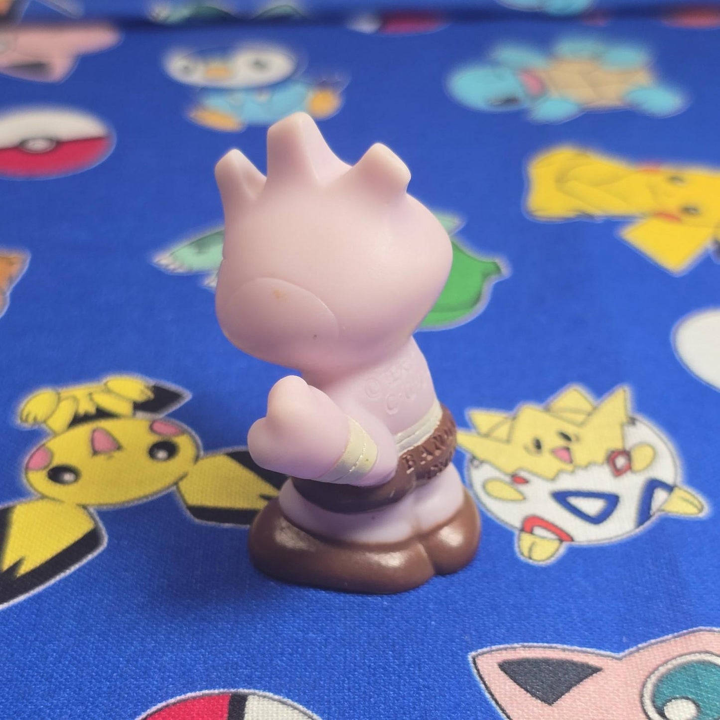 Pokemon Tyrogue Figure Finger Puppet 2001 Nintendo Bandai Vintage PVC Japan US